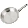 Poêle Inox 18/10 - ECOVITAM - Diamètre 28cm - Tous feux dont induction...