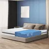The White Stone Matelas 90x200 cm Orthopédique Antibactérienne - epais...