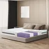 The White Stone Matelas 100 x 190 à ressorts ensachés  Hauteur 20 cm