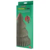 Legami Arbre de Noël pliable en papier, multicolore, moyen