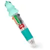 Legami Mini Stylo À Bille 4 Couleurs Dino Mini Magic Rainbow - Bleu