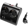 Ewent Multiprise Ew3871 2 Prises Avec Interrupteur