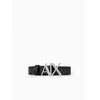 Armani Exchange Ceinture pour femme, Noir, 70