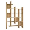 DMORA Bibliothèque Achela 122 x 255 x h188 cm chêne