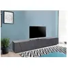 Meuble TV DMORA - Made in Italy - 6 portes battantes - Gris ardoise