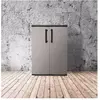 Armoire Extérieure Anthony Dmora en Plastique Gris Clair 68x37x90h cm