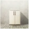 Armoire d extérieur Dambrosi - Dmora - En PVC - Beige, Marron 70x39h85...