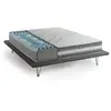 Matelas double Amega 200x160xh27 cm Blanc