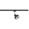 FRANKYSTAR Spot orientable Duoline Leon en métal noir L. 11cm