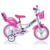 SCH Vélo Roses, Vélo Enfant, Blanc, 12