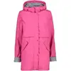 CMP Veste De Pluie Pour Femmes À Capuche Fixe Veste De Pluie Femme