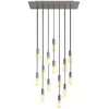 Creative Cables Lampe Suspendue Rose-one Xxl 14 Falls With Bulbs
