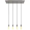 Creative Cables Lampe Suspendue Rose-one Xxl 4 Falls