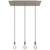 Creative Cables Lampe Suspendue Rectangular Rose-one Xxl 3 Falls