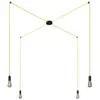 Creative Cables Lampe Suspendue Spider 4 Falls With Light Bulb