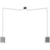 Creative Cables Lampe Suspendue Spider Cube 2 Falls With Bulbs