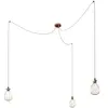 Creative Cables Lampe Suspendue Spider 3 Drops