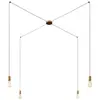 Creative Cables Lampe Suspendue Spider 4 Falls