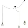 Creative Cables Lampe Suspendue Spider Drop 3 Falls