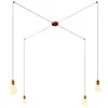 Creative Cables Lampe Suspendue Spider 4 Falls