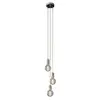Creative Cables Lampe Suspendue Multiple 3 Falls