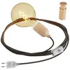 Creative Cables Support De Lampe Serpent Avec Fil