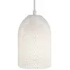 LEDatHOME   Kooi metalen lampenkap Ghostbell met E27 lamphouder - Wit