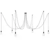 Creative Cables Lampe Suspendue Spider 6 Falls