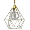 Creative Cables Lampe Suspendue Textile Diamond 1 M
