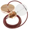 Creative Cables Lampe Suspendue Pendel Pour Abat-jour Rz28 Zigzag 50 Cm