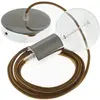 Creative Cables Lampe Suspendue Pendel Rz23 Zigzag 50 Cm