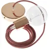Creative Cables Lampe Suspendue Pendel Rz28 Zigzag 50 Cm