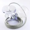 Creative Cables Lampe Suspendue Pendel Pour Abat-jour Rd72 Zigzag 50 Cm