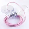 Creative Cables Lampe Suspendue Pendel Pour Abat-jour Rz08 Zigzag 50 Cm