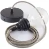 Creative Cables Lampe Suspendue Pendel Pour Abat-jour Rd73 Zigzag 50 Cm