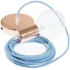 Creative Cables Lampe Suspendue Pendel Rz11 Zigzag 50 Cm