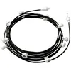 Creative Cables Guirlande Lumineuse 10 Ampoules Lumet System 12.5 M