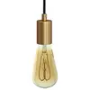 Creative Cables Lampe Suspendue Avec Ampoule Textile And Metal 1.2 M