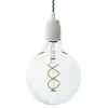 Creative Cables Lampe Suspendue Avec Ampoule Braided Textile Tc53 1.2 M