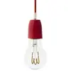 Creative Cables Lampe Suspendue Avec Ampoule Textile And Porcelain 1.2 M