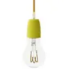 Creative Cables Lampe Suspendue Avec Ampoule Textile And Porcelain 1.2 M