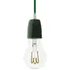 Creative Cables Lampe Suspendue Avec Ampoule Textile And Porcelain 1.2 M