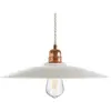 Creative Cables Lampe Suspendue Textile Plate 1.2 M