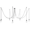 Creative Cables Lampe Suspendue Spider 7 Falls With Light Bulb