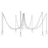 Creative Cables Lampe Suspendue Spider 7 Falls With Light Bulb