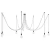 Creative Cables Lampe Suspendue Spider 7 Falls With Light Bulb