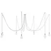 Creative Cables Lampe Suspendue Spider 7 Falls With Light Bulb