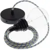 Creative Cables Lampe Suspendue Pendel Pour Abat-jour Rd55 Stripes 2 M