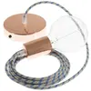 Creative Cables Lampe Suspendue Pendel Rd55 Stripes 2 M Diy