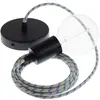 Creative Cables Lampe Suspendue Pendel Rd55 Stripes 1 M
